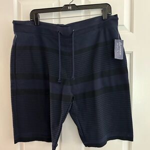 Men’s American Rag Navy Knit Shorts NWT (Some spots) L